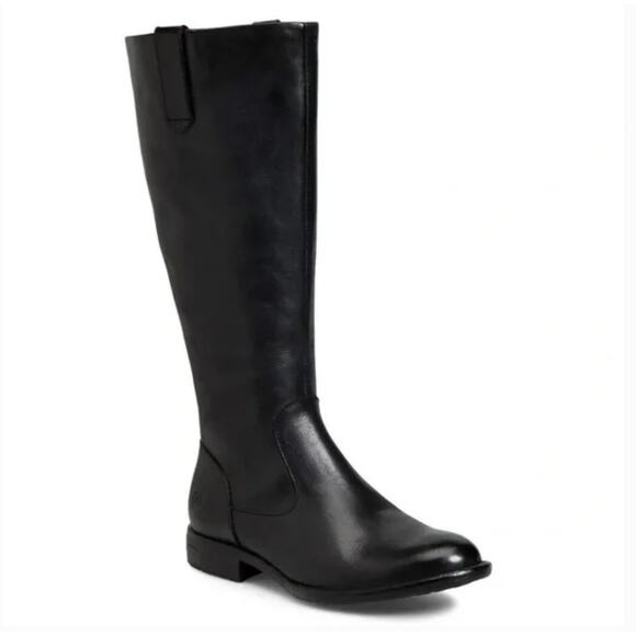 Born Black Heeled Boots - Picture 1 of 8